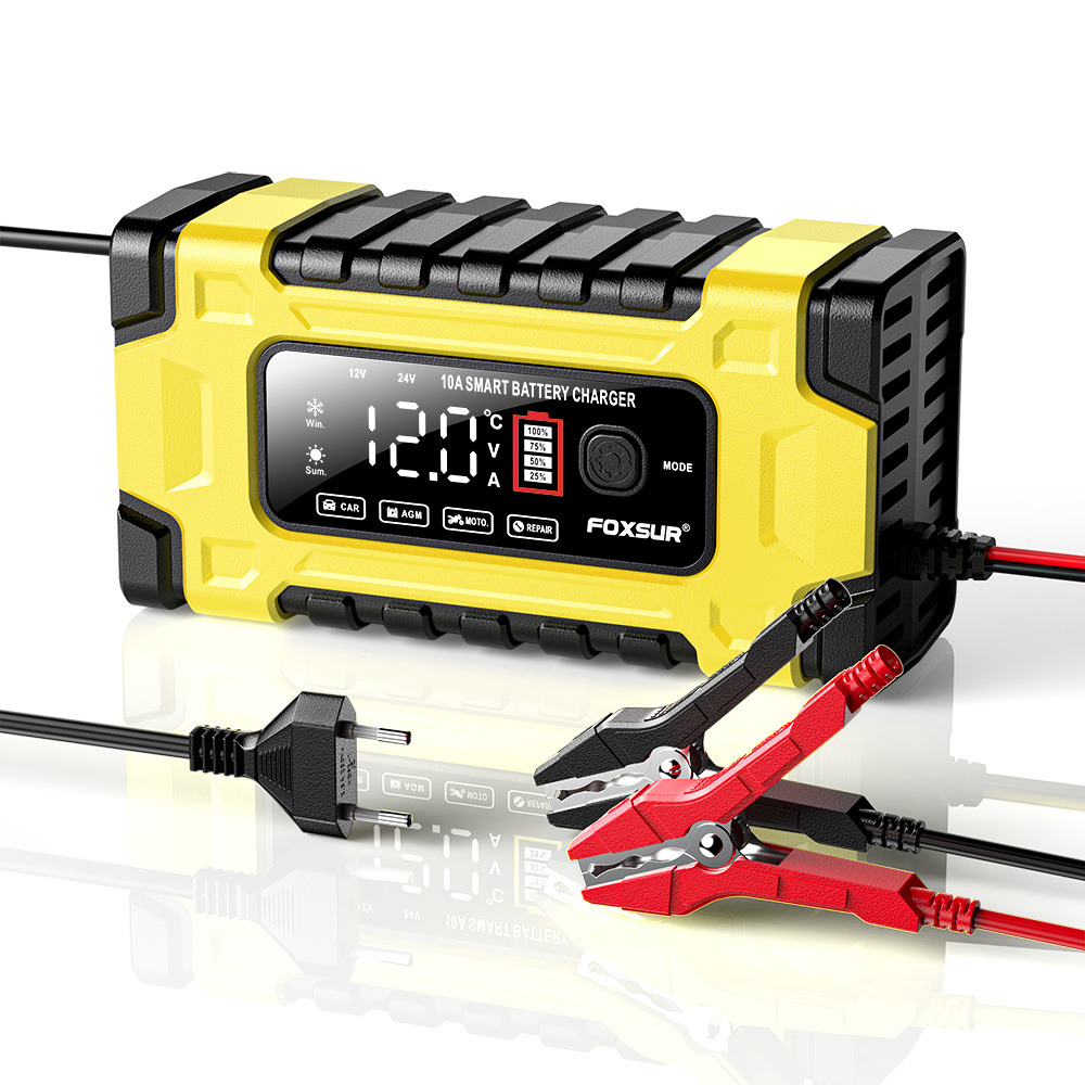 Зарядний пристрій для свинцево-кислотних акумуляторів 12V/24V, 10A, FBC122410E Зарядний пристрій для свинцево-кислотних акумуляторів 12V/24V, 10A, FBC122410E