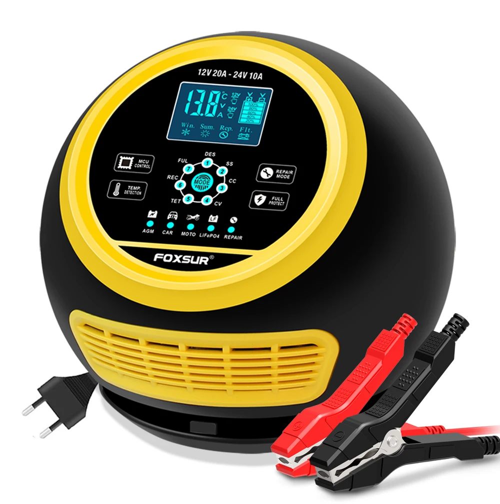 Зарядний пристрій для свинцево-кислотних акумуляторів 12V/24V, 20A, FBC122420D Зарядний пристрій для свинцево-кислотних акумуляторів 12V/24V, 20A, FBC122420D