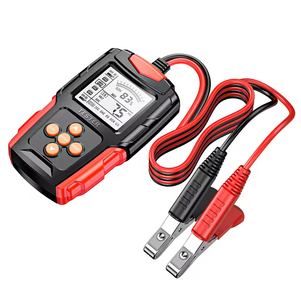 Тестер акумуляторних батарей 12V/24V AGM, VRLA, GEL, STD, EFB, FBT-200