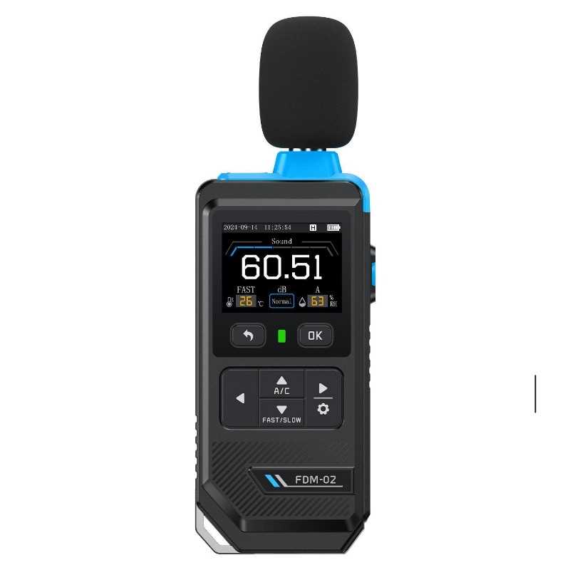 FNIRSI FDM-02 color screen digital noise meter