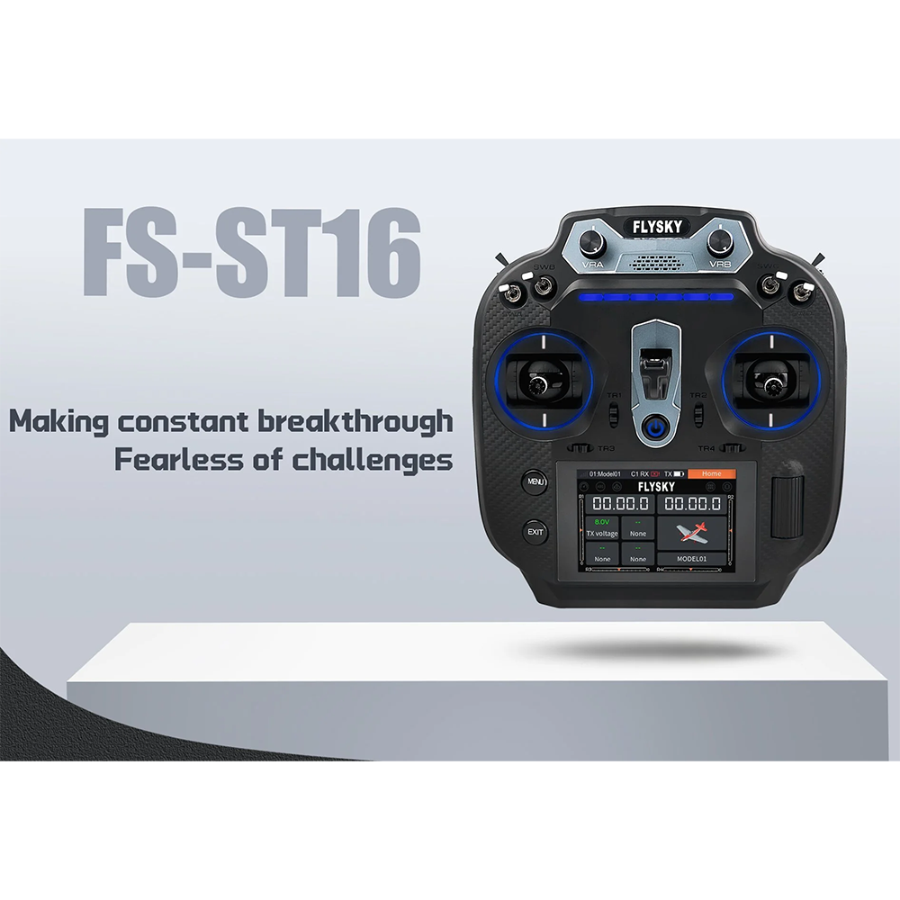 Steuersender Flysky FS-ST16, 2.4GHz, 16 Kanäle, Protokoll ANT Steuersender Flysky FS-ST16, 2.4GHz, 16 Kanäle, Protokoll ANT