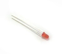 LED 3mm rot 660nm, 60° (GNL-3014LRD-L G-Nor)