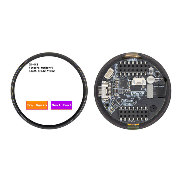 Модуль LILYGO® T-Display-S3 ESP32-S3 1.75-inch AMOLED Модуль LILYGO® T-Display-S3 ESP32-S3 1.75-inch AMOLED