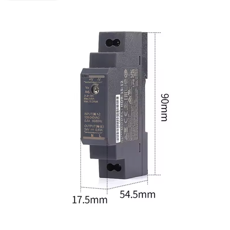HDR-15-12V (15W @ 12V, CHUX)