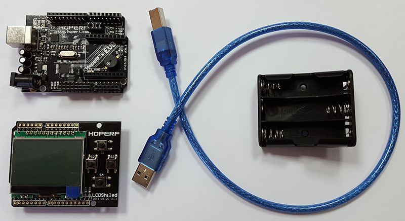 HopeDuino development kit HopeDuino development kit