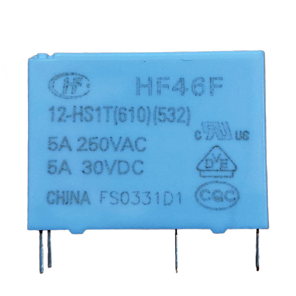 Реле HF46F/12-HS1T"610""532" Реле HF46F/12-HS1T"610""532"