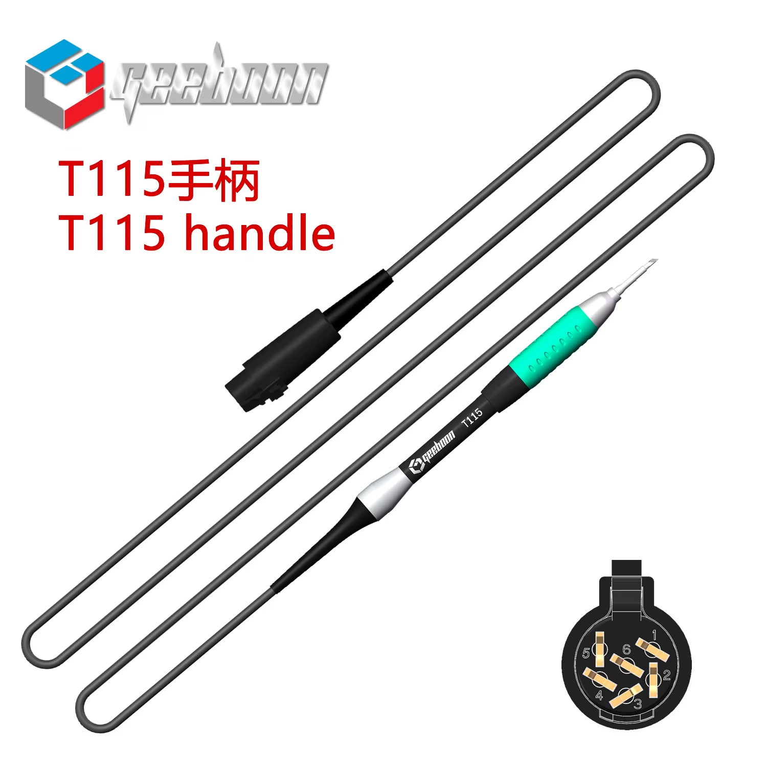 Griff T115 für GEEBOON-Lötstationen Griff T115 für GEEBOON-Lötstationen