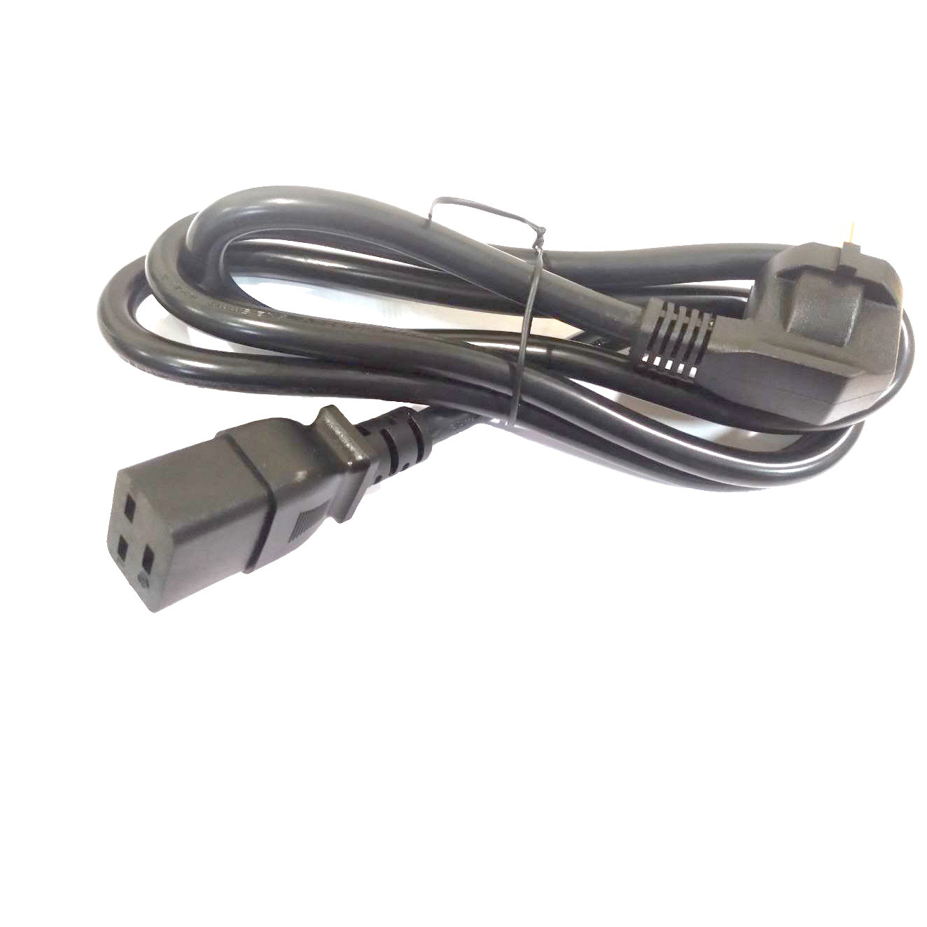 Шнур IEC C13//CEE 7//7, 3х2,5/1,4м. Чорний