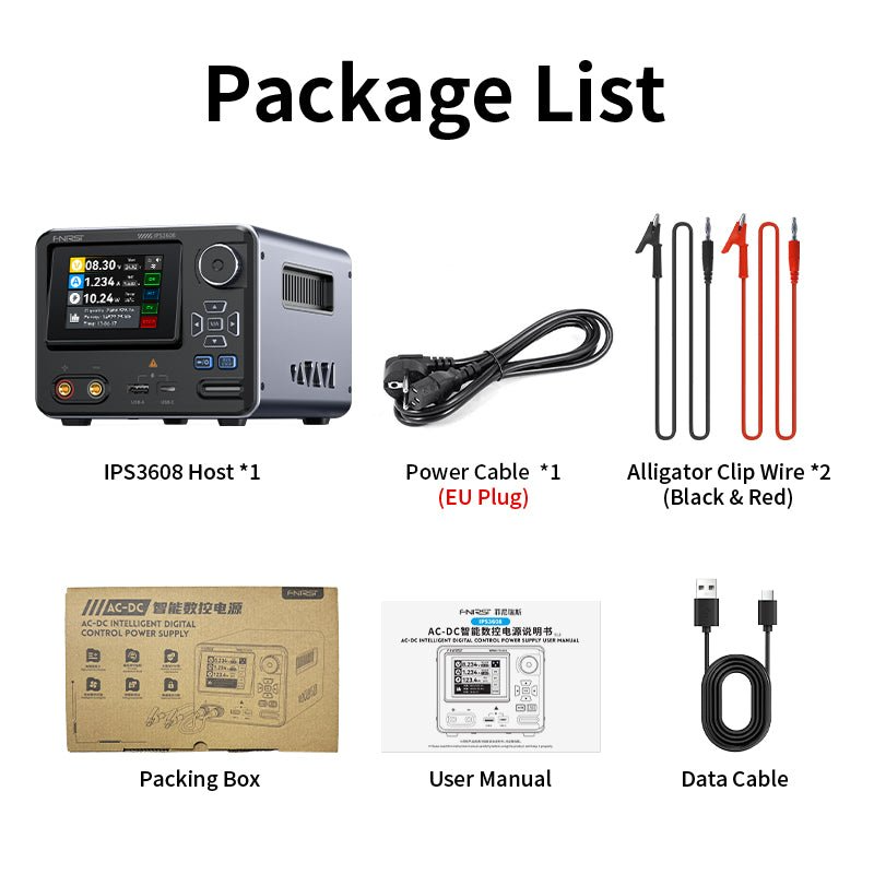 Labornetzteil 36V/8A IPS3608