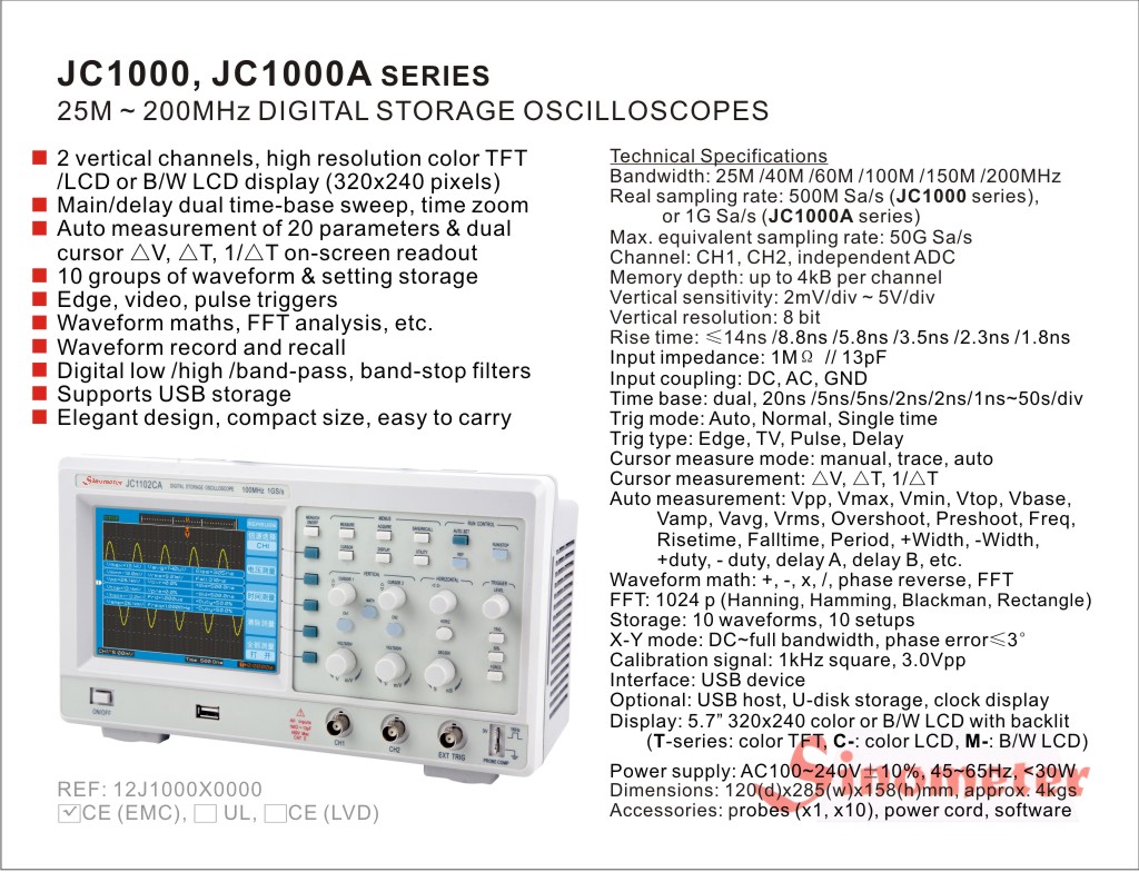 Oszilloskop JC1042T