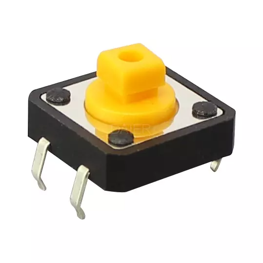 Кнопка тактова 12x12, H7,3mm, KFC-012-7.3F Кнопка тактова 12x12, H7,3mm, KFC-012-7.3F