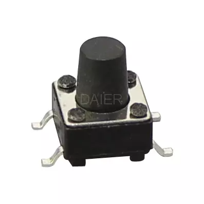 Кнопка тактова SMD 6x6, H4,3mm, KFC-A06A-4.3 Кнопка тактова SMD 6x6, H4,3mm, KFC-A06A-4.3