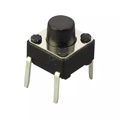 Кнопка тактова 6x6, H4,3mm, KFC-A06T-4.3 Кнопка тактова 6x6, H4,3mm, KFC-A06T-4.3