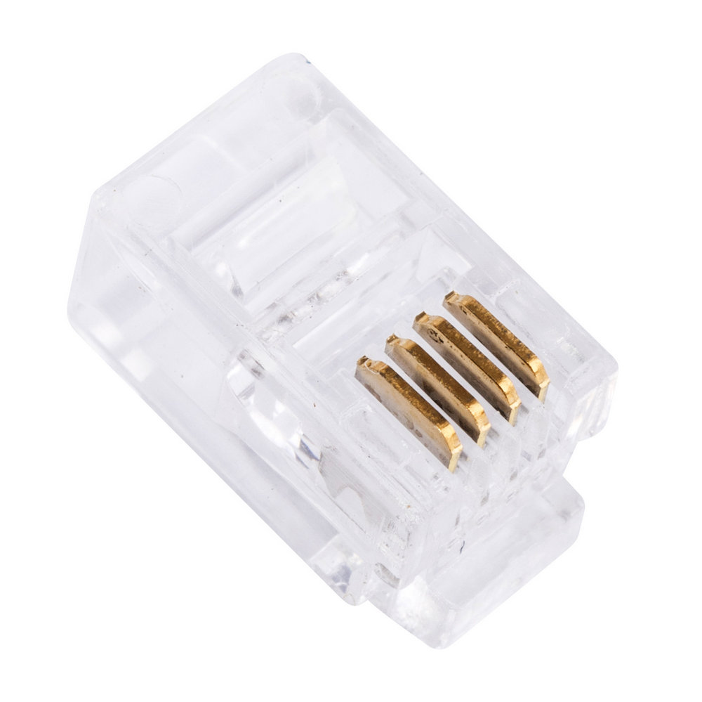 RJ11 Stecker 4P4C (KLS12-RJ11-4P4C)