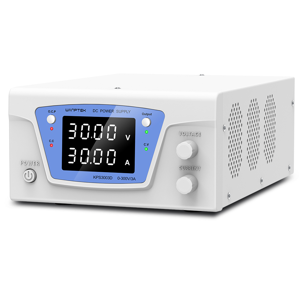Лабораторний блок живлення одноканальний 30V/30A, KPS3030D