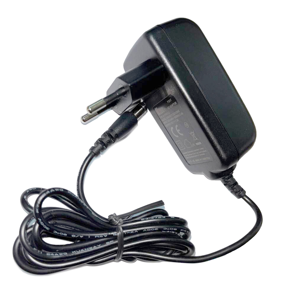 Блок живлення з вилкою 12W 12V, роз'єм:2.5x5.5мм, KSAS0121200100HE
