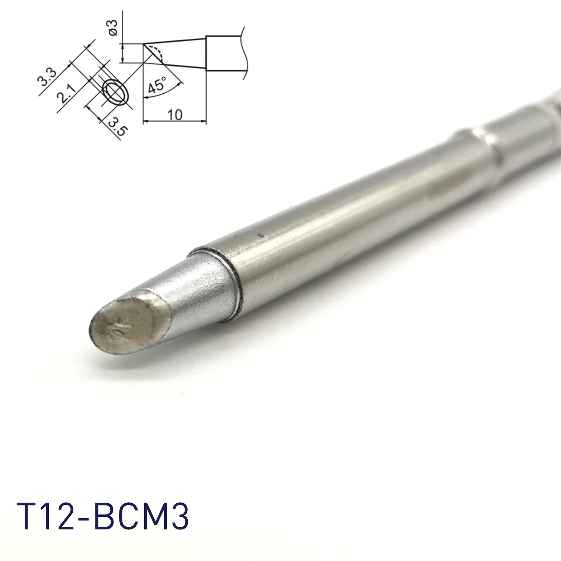 KSGER T12-BCM3 (наконечник для паяльних станцій) KSGER T12-BCM3 (наконечник для паяльних станцій)