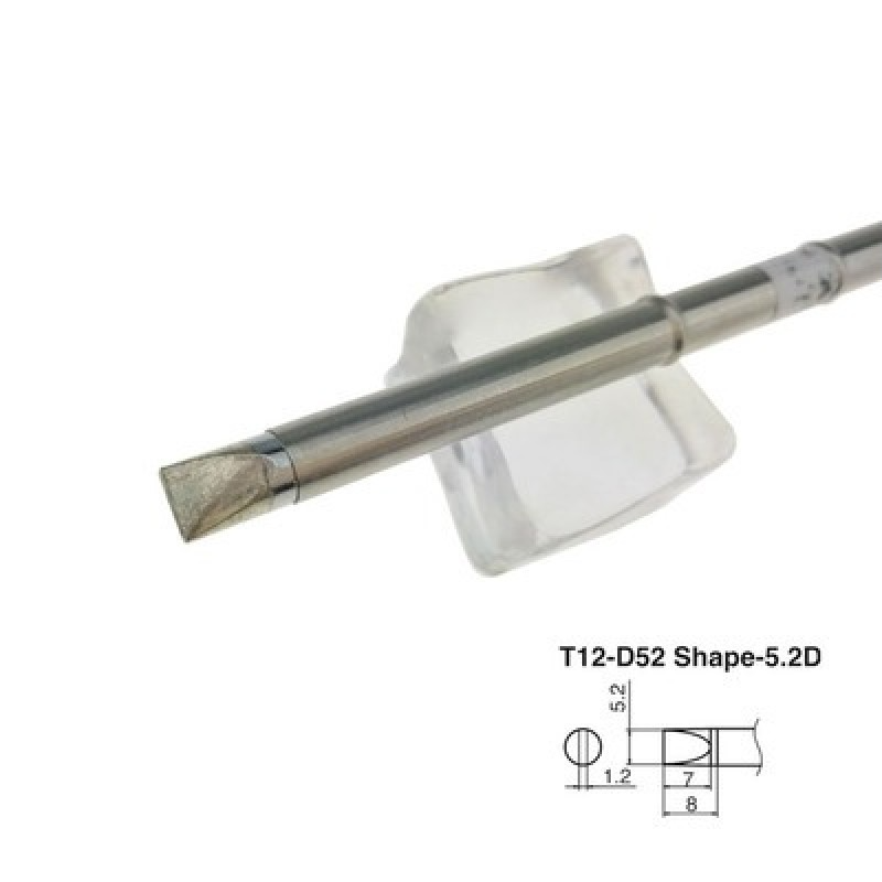 KSGER T12-D52 (наконечник для паяльних станцій) KSGER T12-D52 (наконечник для паяльних станцій)