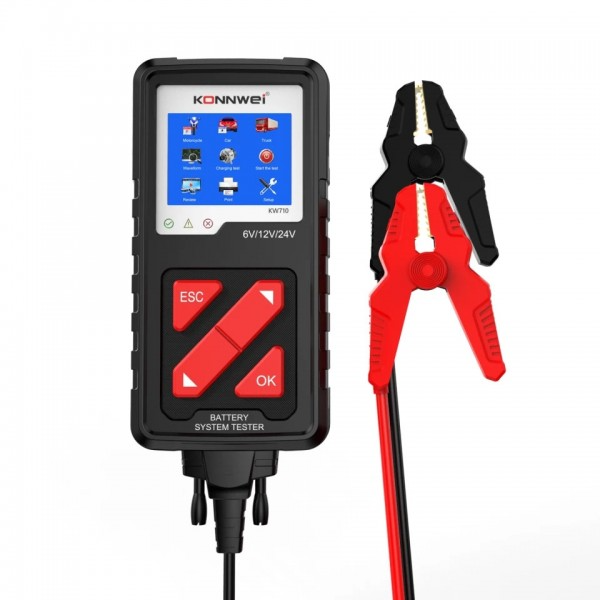 Тестер акумуляторних батарей Konnwei KW710