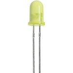 LED 5mm gelb 588nm, 60° (L-53YD-5V Kingbright)