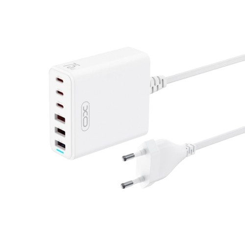 Зарядний пристрій білий XO L133 6-port 75W