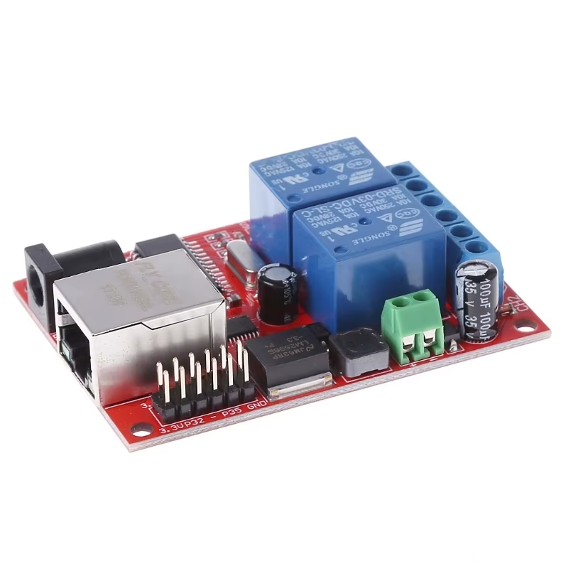 2-Kanal-Ethernet-Relaismodul