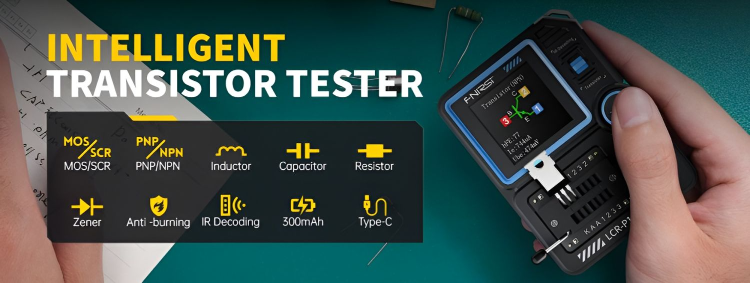 LCR-P1 Transistor Tester