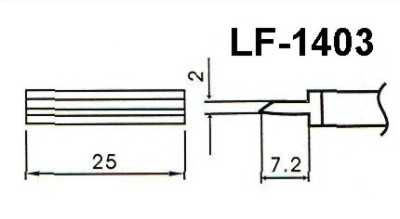 WQ-1403 (Lötspitze für bleifrei Lötkolben)