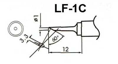 WQ-1C (Lötspitze für bleifrei Lötkolben)