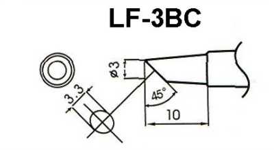 WQ-3BC (Lötspitze für bleifrei Lötkolben)