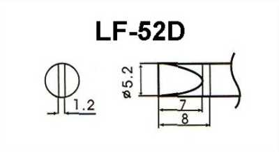 WQ-52D (Lötspitze für bleifrei Lötkolben)