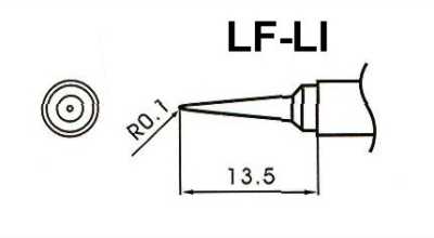 WQ-LI (Lötspitze für bleifrei Lötkolben)