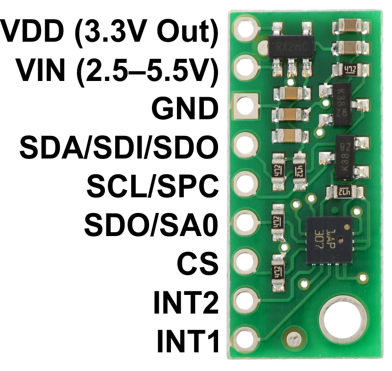 Drucksensor-/Höhenmodul auf Basis des LPS331AP Drucksensor-/Höhenmodul auf Basis des LPS331AP