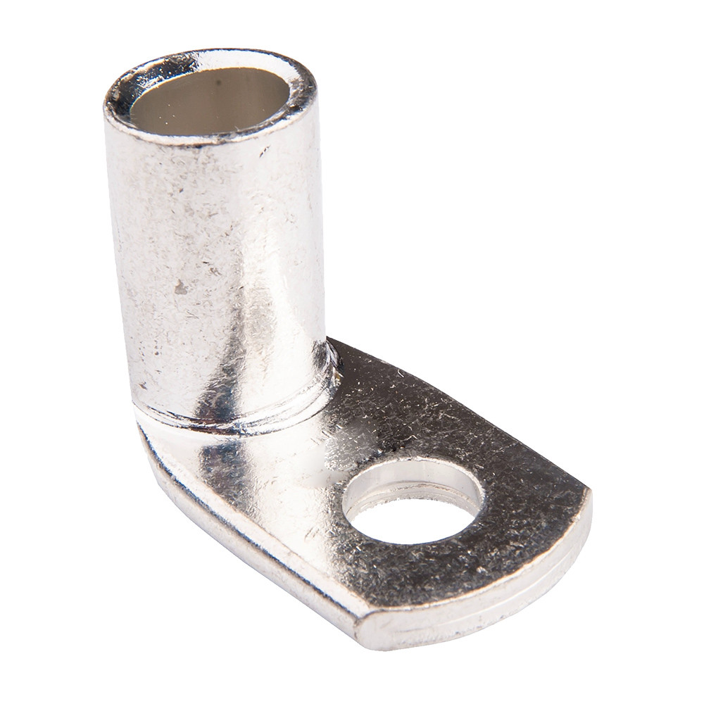 Кабельний наконечник кільцевий, кутовий, луджена мідь на провід 25 mm², M8, LT25-8