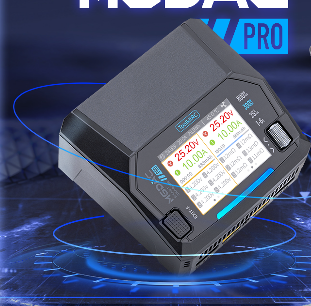 M6DAC PRO зарядний пристрій (TK14200 – ToolkitRC)