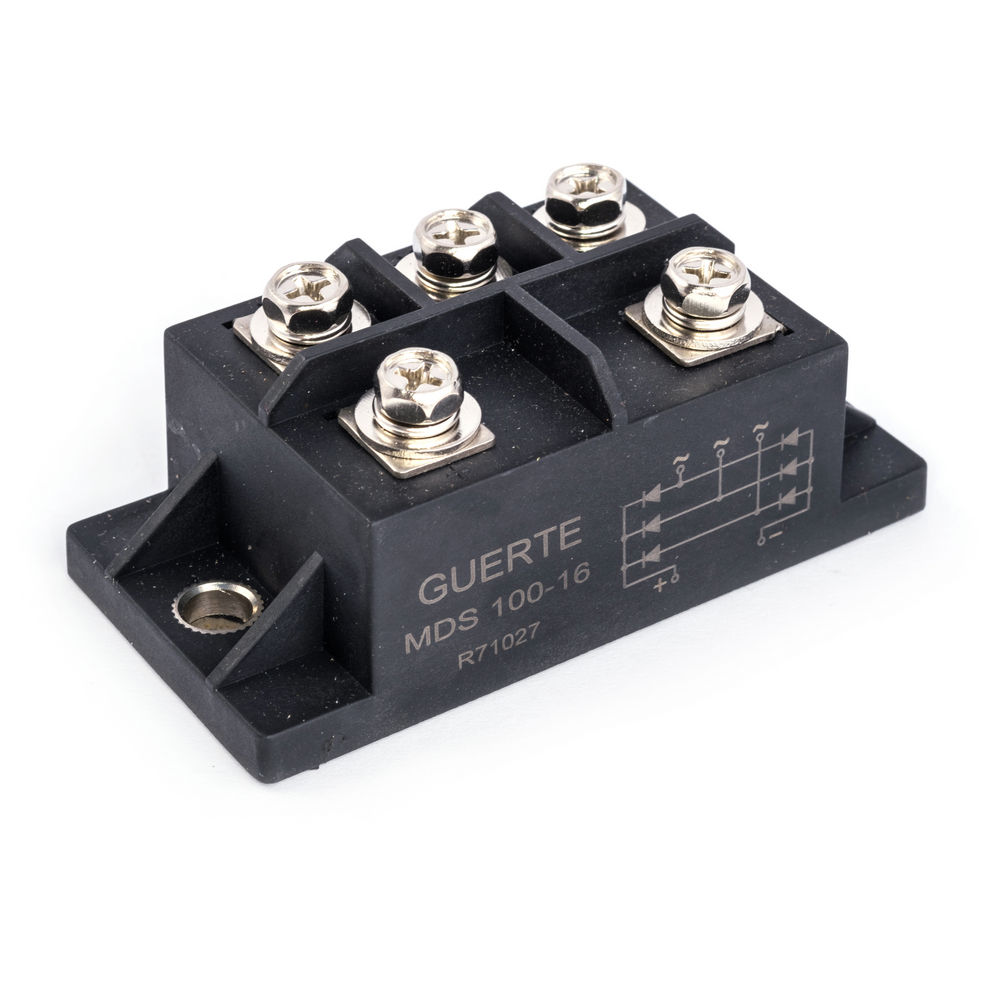 3-Phase-Brückengleichrichter Modul Guerte MDS 100A 1600V Diodenbrücke 3-Phase-Brückengleichrichter Modul Guerte MDS 100A 1600V Diodenbrücke