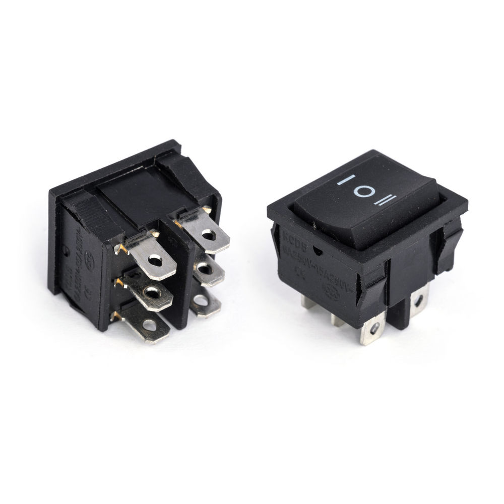 MRS-203 (schwarze Taste) Schlusselschalter 6A 220V rechteckig breit ohne Display. "On-Off-On" Befestigung 19,5 * 22m MRS-203 (schwarze Taste) Schlusselschalter 6A 220V rechteckig breit ohne Display. "On-Off-On" Befestigung 19,5 * 22m