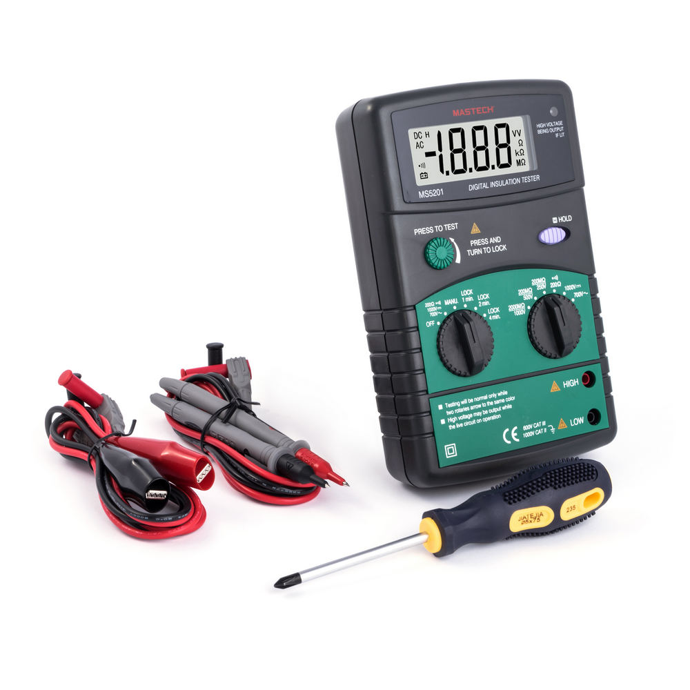 Tester Wiederstand Isolierung MS5201 Tester Wiederstand Isolierung MS5201