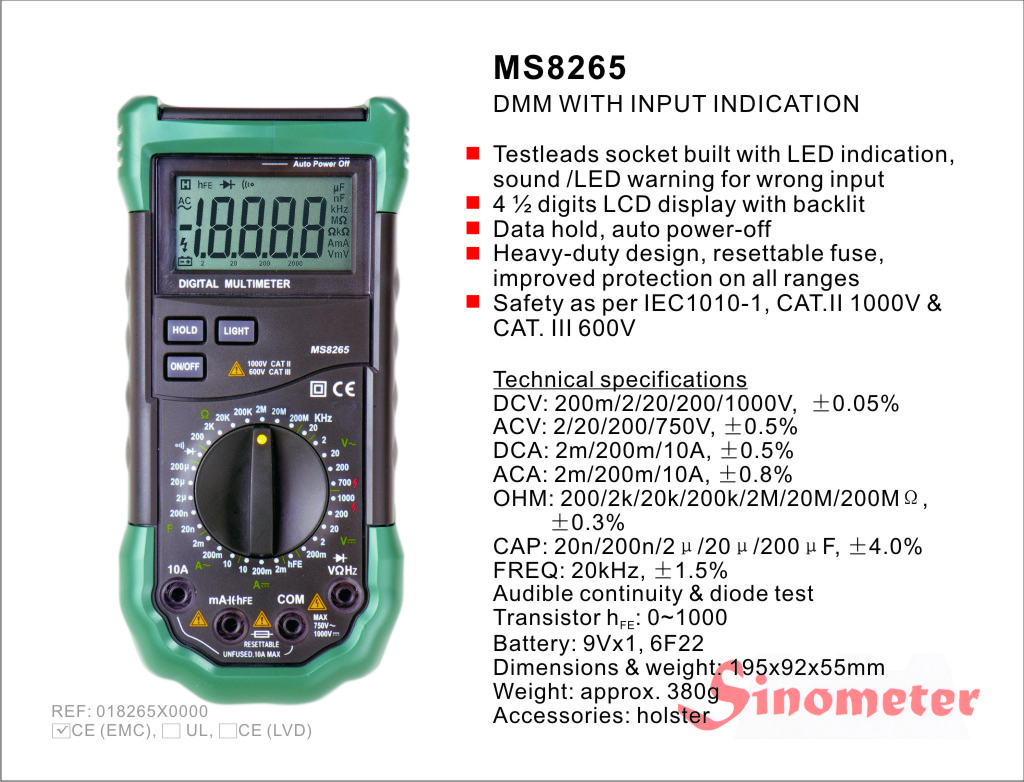 Multimeter MS8265
