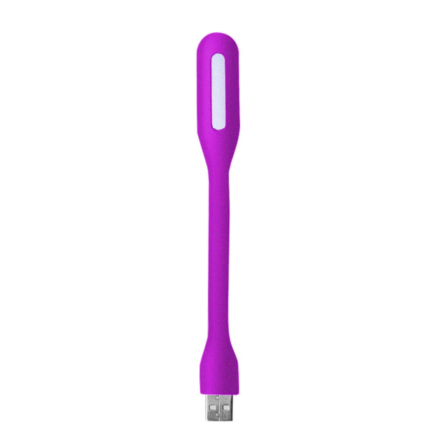 Фонарик гибкий LED USB, 1.2W, 4500 К, Purple