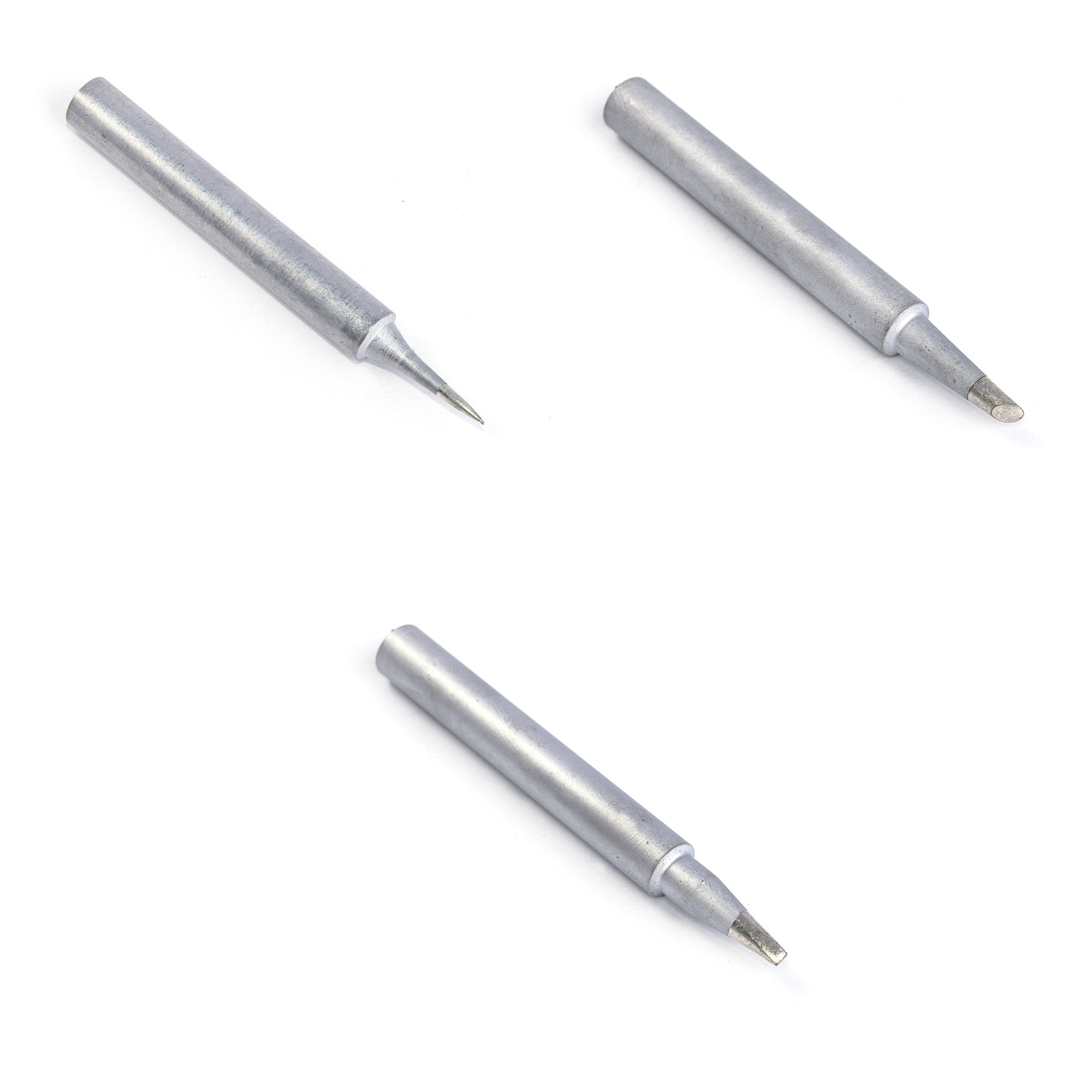 Ersatzlötspitzen-Set (3 Stück) Lötspitzen Typ N1 - Bleistift, Abgeschrägt, Meißel Ersatzlötspitzen-Set (3 Stück) Lötspitzen Typ N1 - Bleistift, Abgeschrägt, Meißel