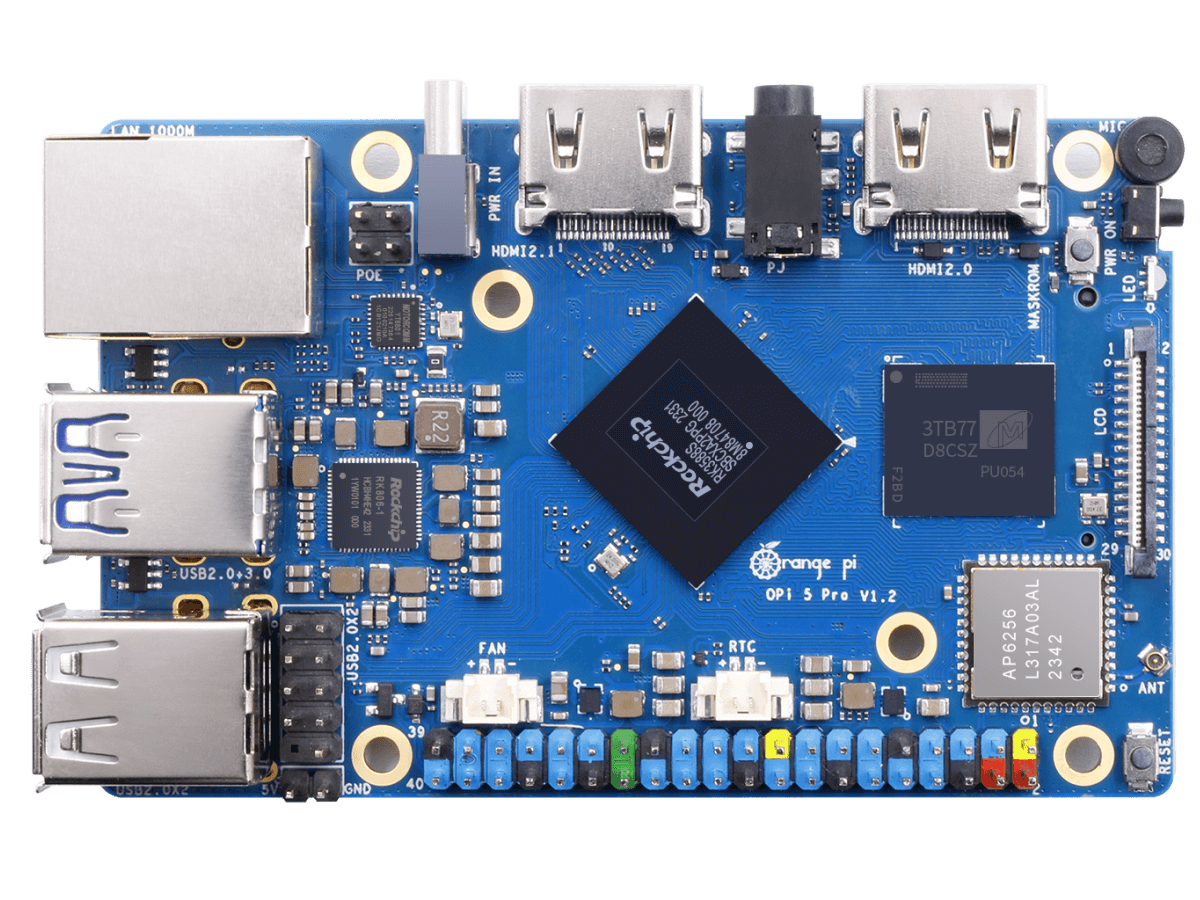 Мікрокомп'ютер Orange Pi 5 Pro 4GB Мікрокомп'ютер Orange Pi 5 Pro 4GB