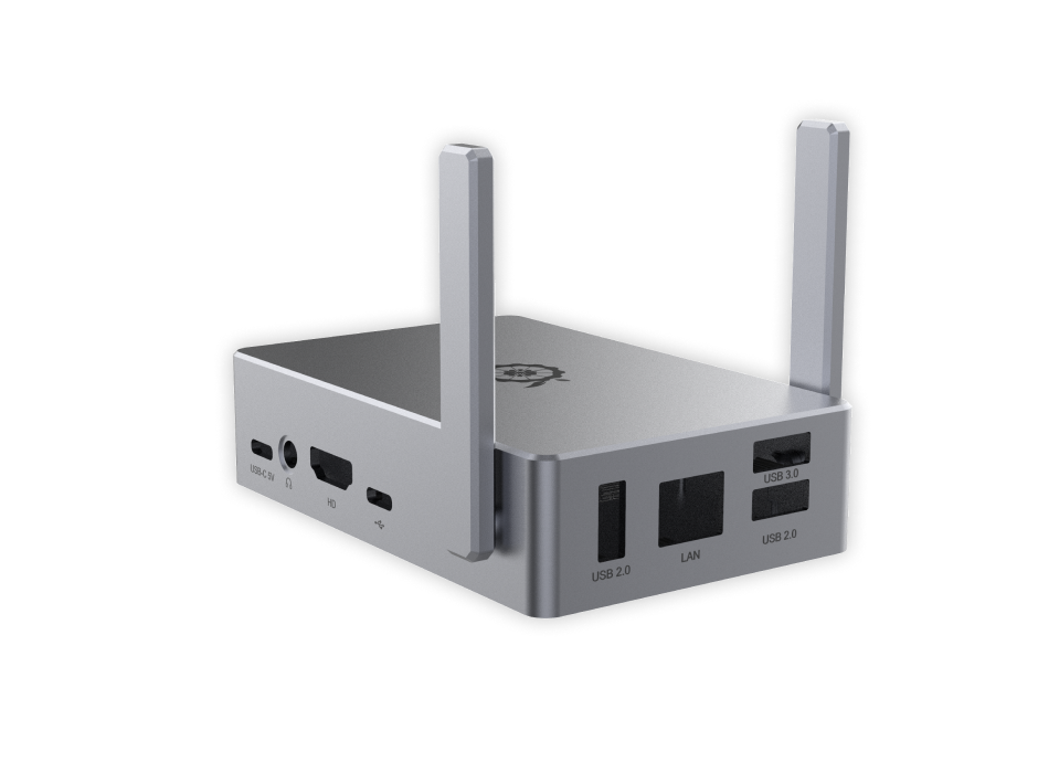 Корпус Orange Pi 5/5B Shell with antenna Корпус для Orange Pi 5/5B Shell with antenna