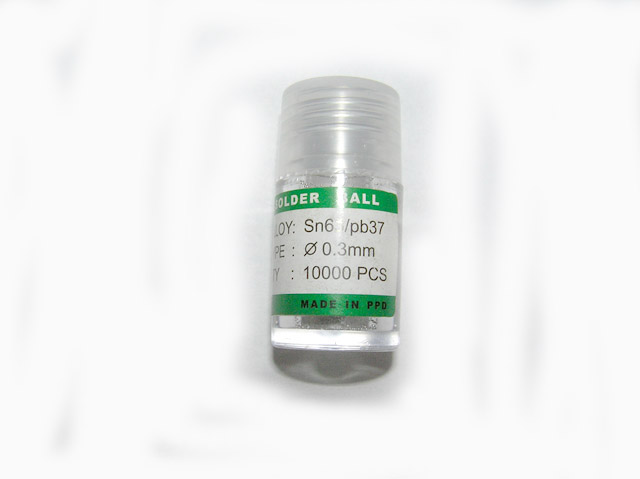 Löt - Kugel PPD (0,2mm) 1000 шт Löt - Kugel PPD (0,2mm) 1000 шт