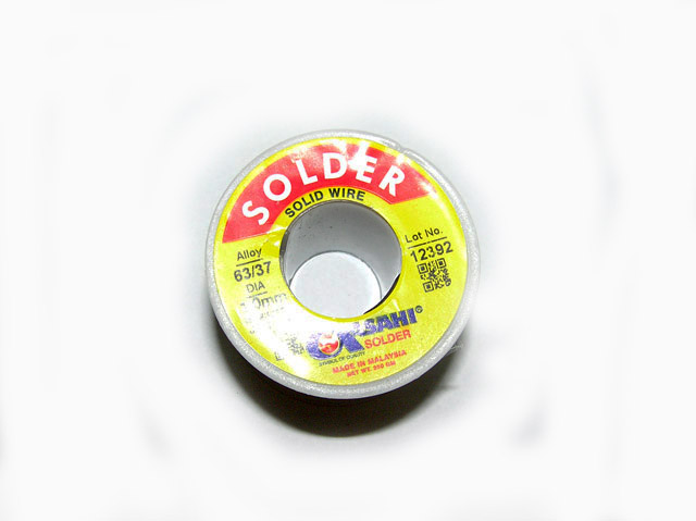 Lötmaterial POS63 1,0mm 0,25kg. ohne Flussmittel Lötmaterial POS63 1,0mm 0,25kg. ohne Flussmittel