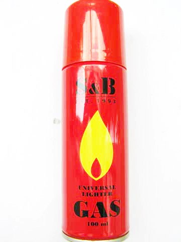 Gas Nachfüllpatronen für Feuerzeuge, Brenner S&S (100 ml)