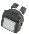 PB-08A1 Square button 26.4x26.4mm (with switch and lamp)-WHITE PB-08A1 Square button 26.4x26.4mm (with switch and lamp)-WHITE