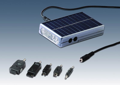 PL-6001 Ladegerät für Handy mit Solarbatterie