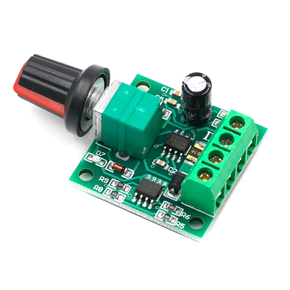 ШІМ регулятор для DC моторів 1.8V 3V 5V 6V 12V 2A PWM 1803BK ШІМ регулятор для DC моторів 1.8V 3V 5V 6V 12V 2A PWM 1803BK