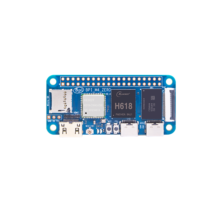 Мікрокомп'ютер Banana Pi BPI-M4 Zero, Allwinner H618 4G DDR3+32G eMMC